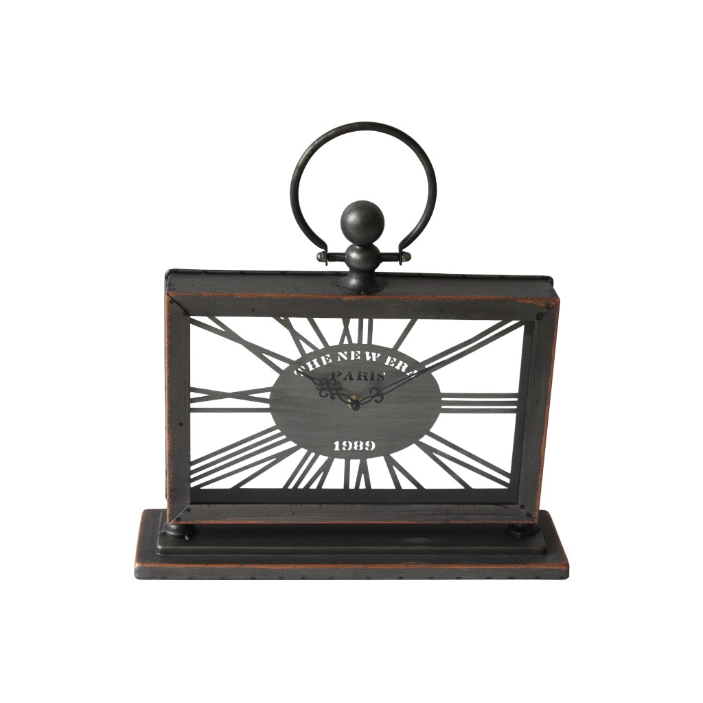 Reloj Decorativo De Mesa 37x5x44cm