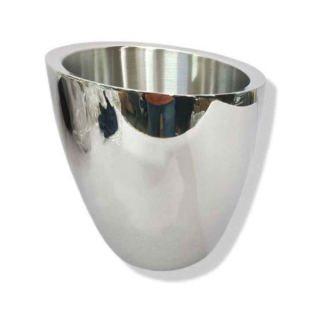 Hielera-Champaña Plateado 22.5X24.5Cm