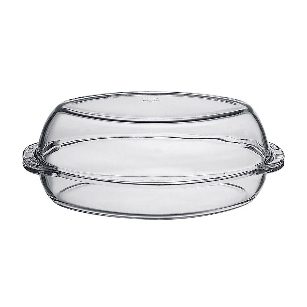 Refractario De Vidrio Con Tapa Pasabahce