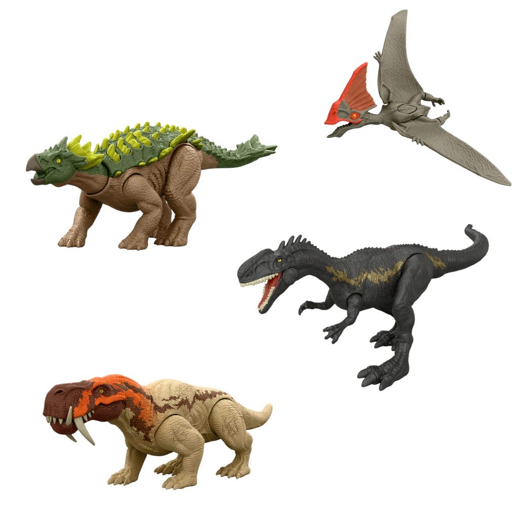 Jurassic World - Figuras De Acción De Ataque Surtidos