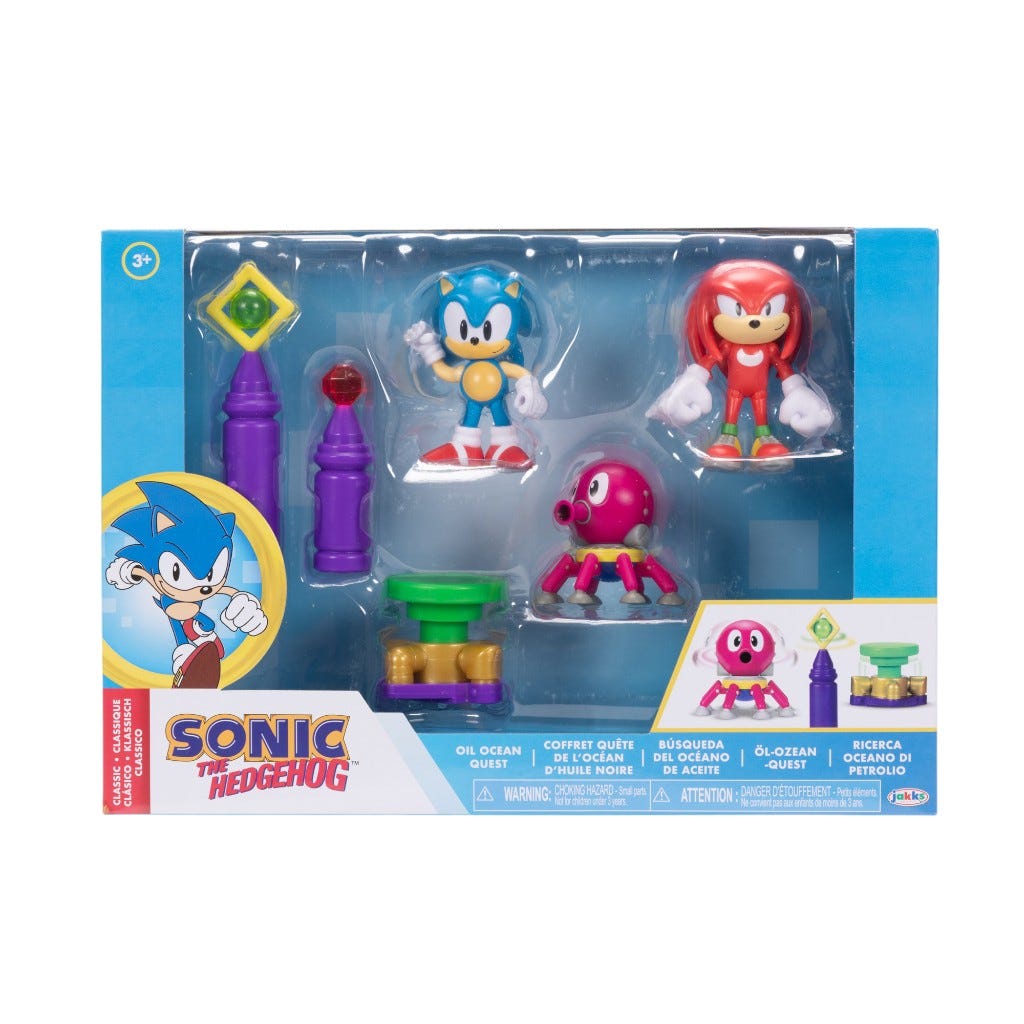 Diorama Oil Ocean 2.5" De Sonic