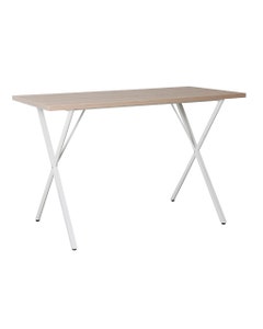 ESCRITORIO DE ORDENADOR PABLO CON MARCO BLANCO 120X60X76CM