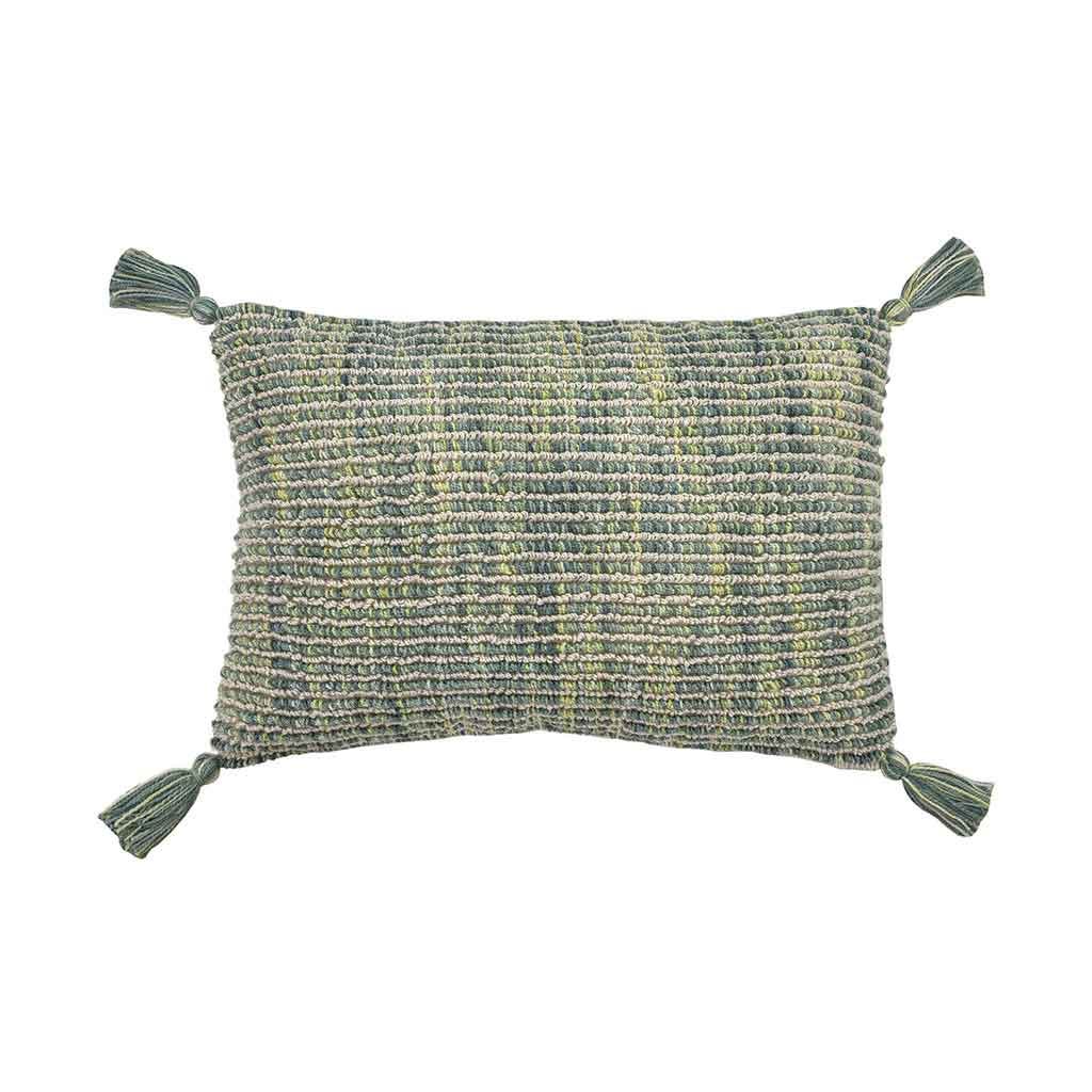 Coj&iacute;n Decorativo Moderno Con Borlas 40X60Cm