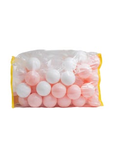 Bolsa De Pelotas Coloridas 100 Piezas 7cm Baby Look