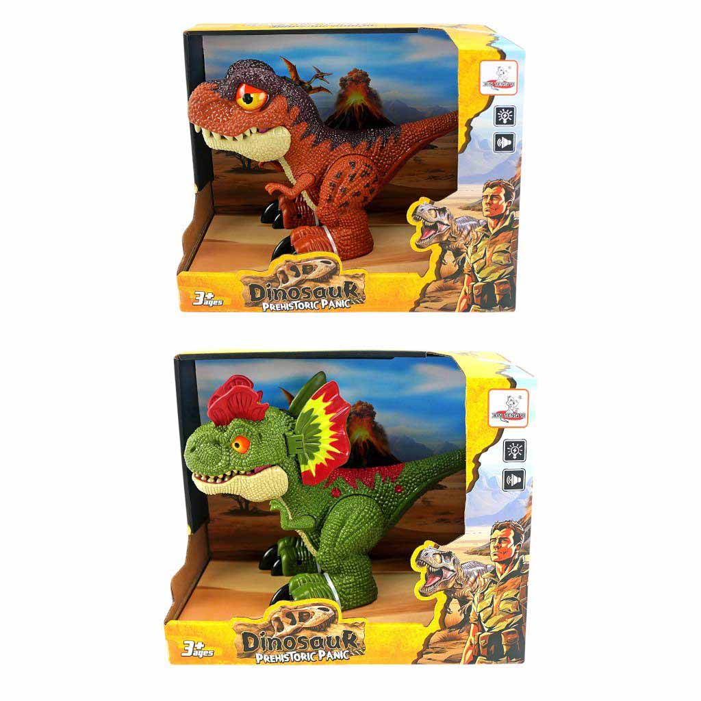 Dinosaurio Con Luz Y Sonido Surtidos
