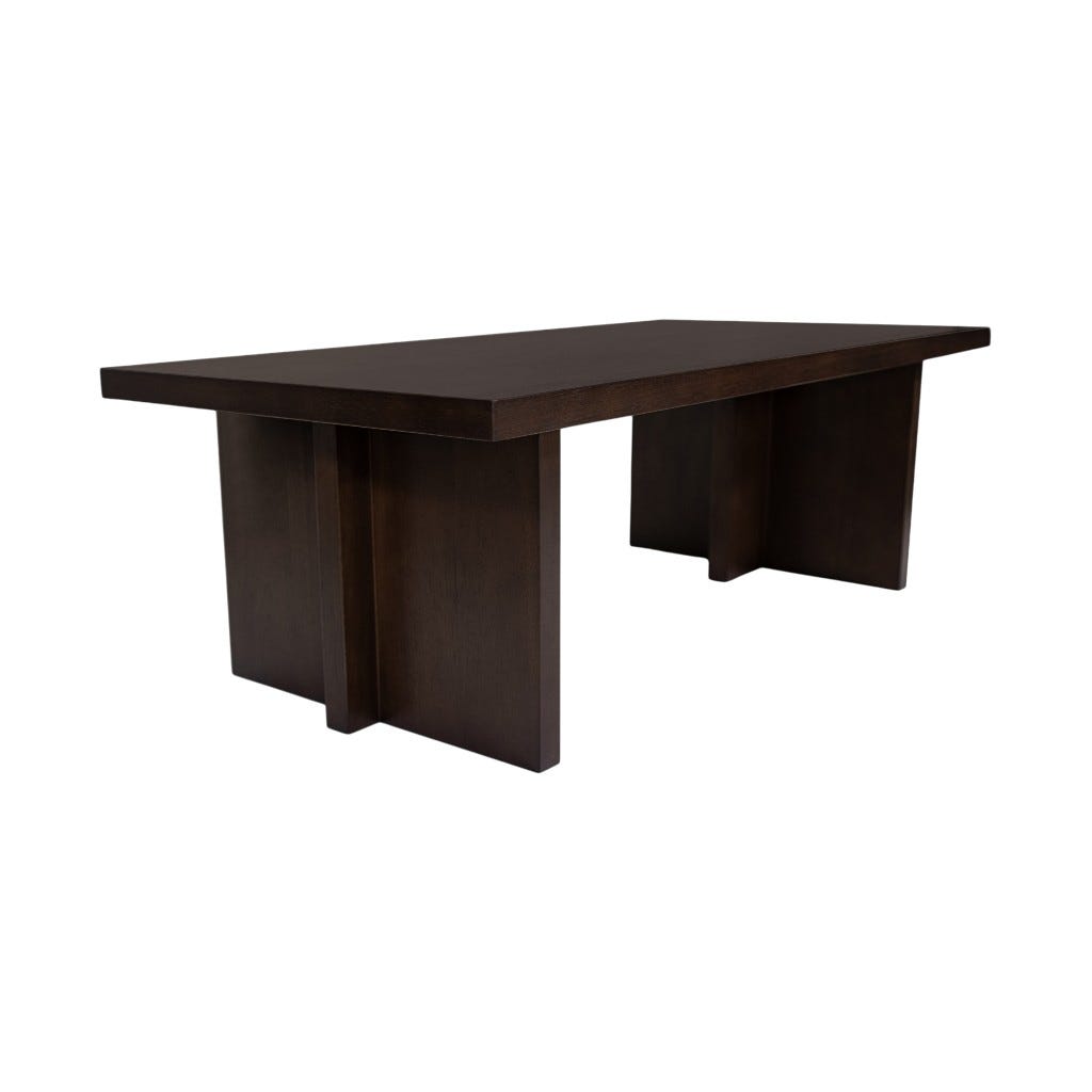 Mesa De Centro Marr&oacute;n Har 120X60X40Cm