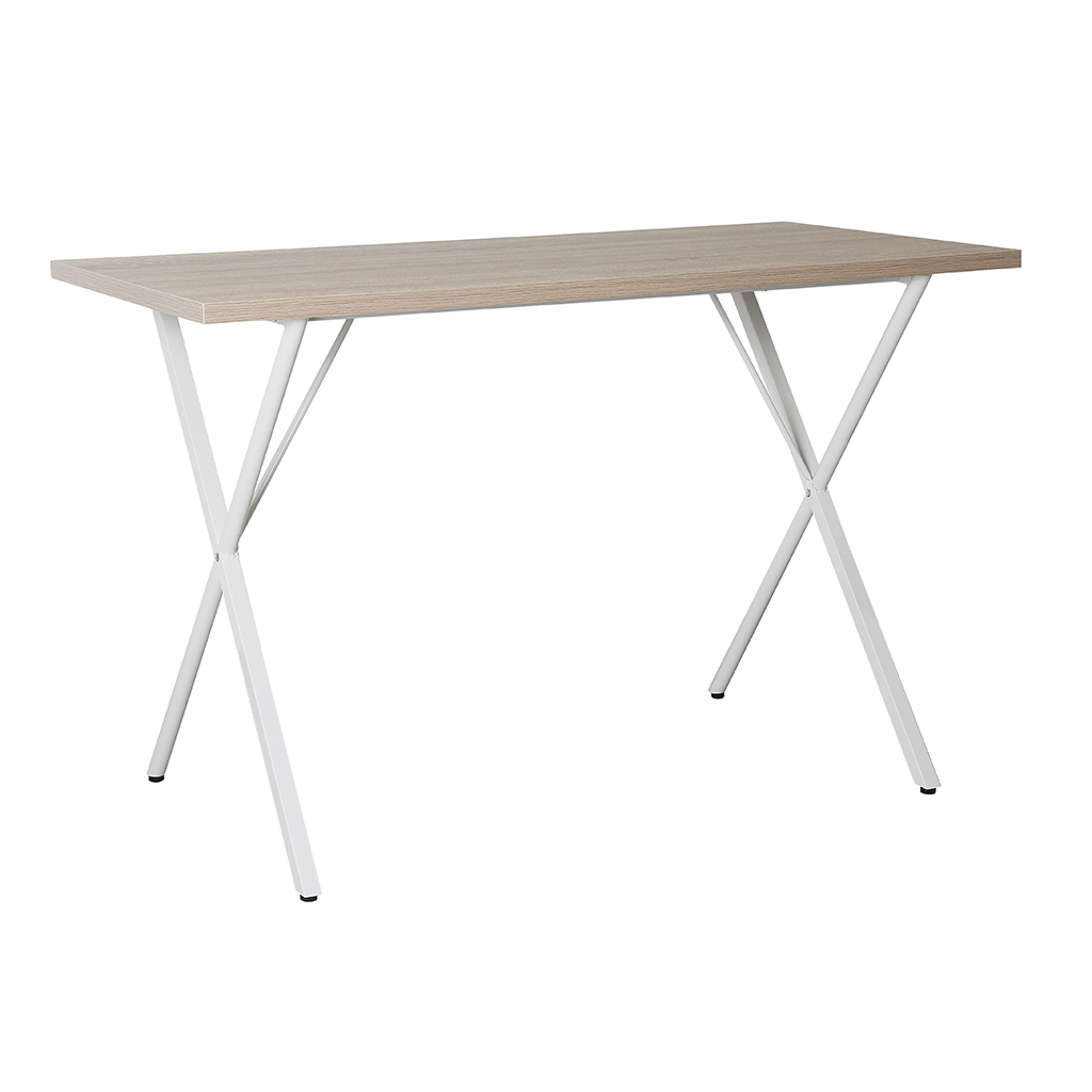 ESCRITORIO DE ORDENADOR PABLO CON MARCO BLANCO 120X60X76CM