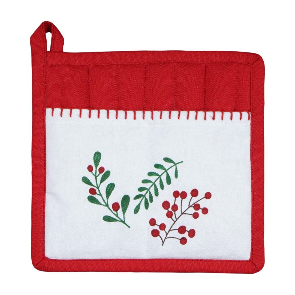 Agarra Olla Evien Navideño 20x20cm