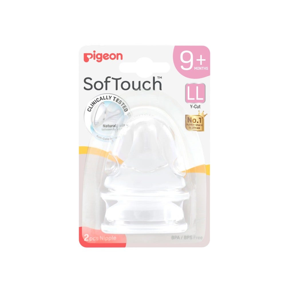 Chupete Softouch Boca Ancha Talla LL 2Pzs