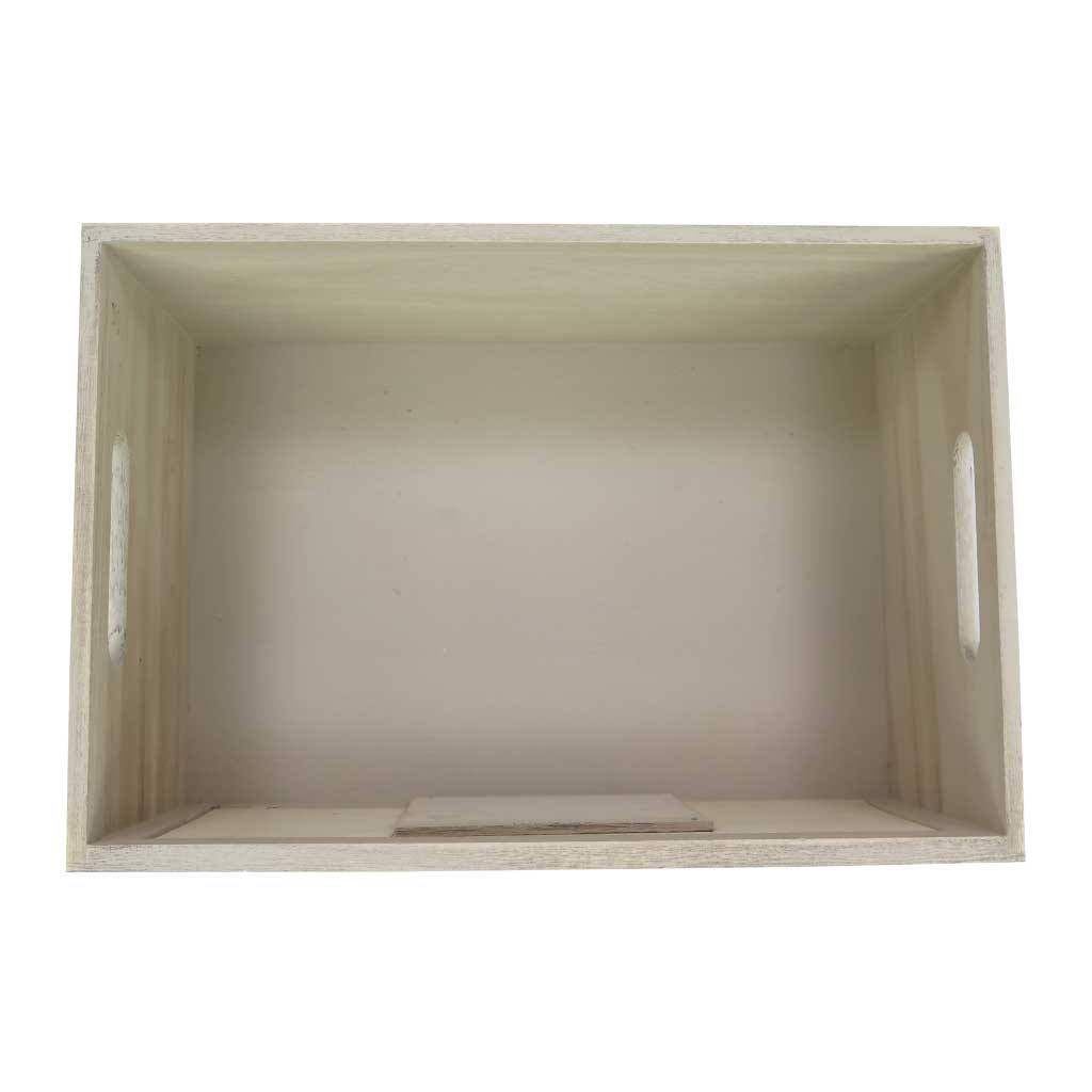 CAJA DE ALMACENAMIENTO DECORATIVO DE ESTRELLA 34X24X18CM