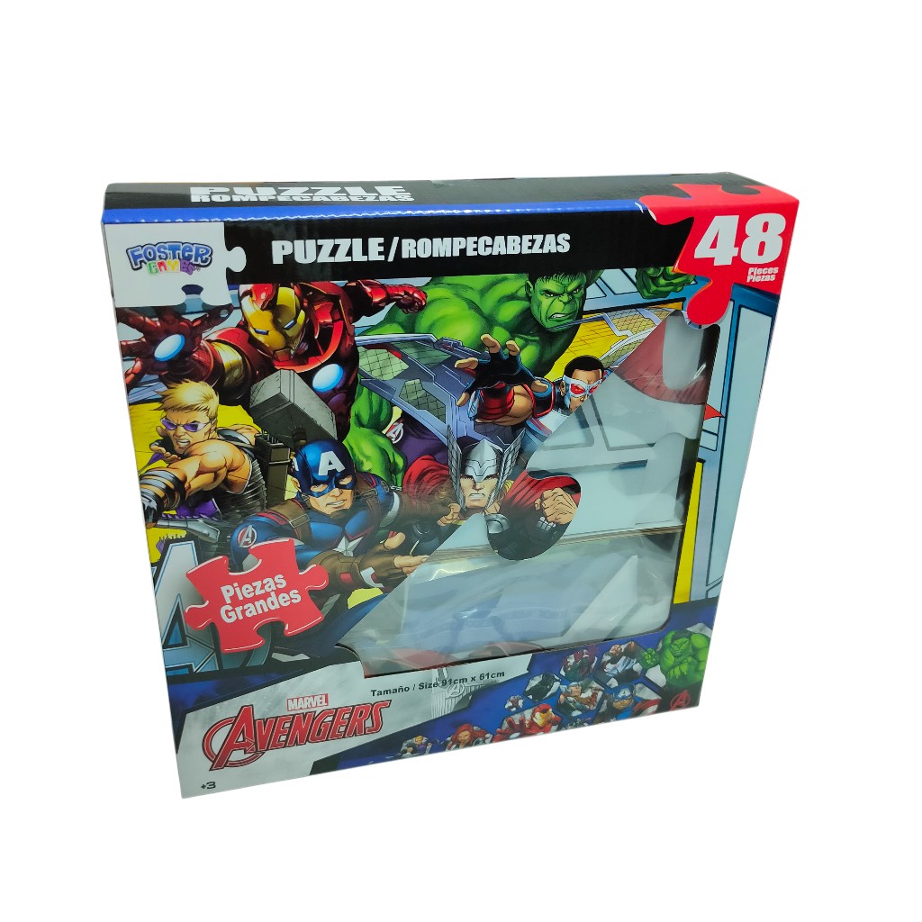 Avengers Rompecabezas De Piso 48Pzs