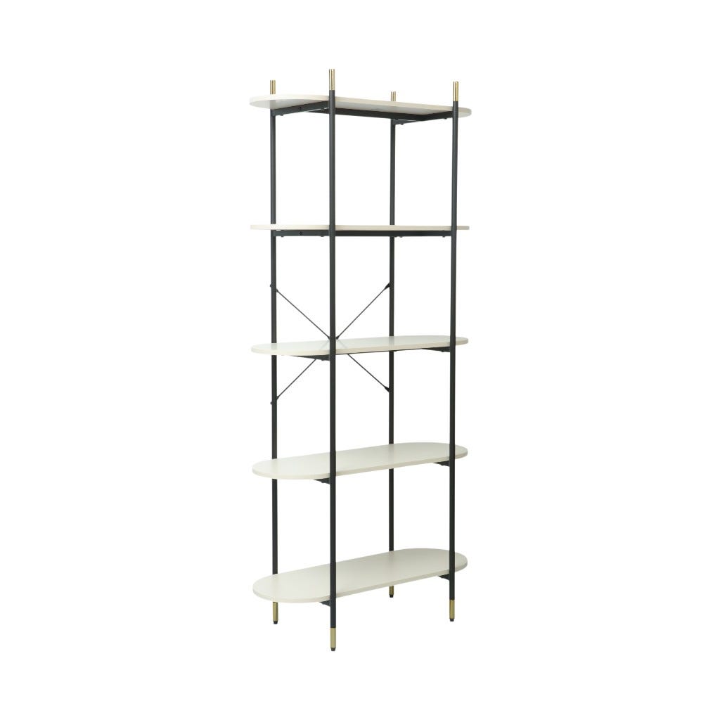 Librero Tatin Blanco 80x34,5x174cm