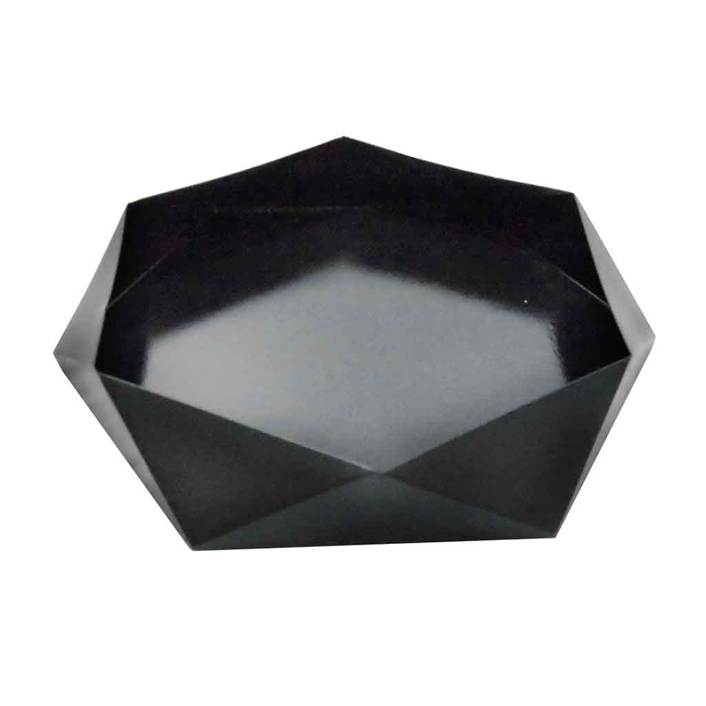 Bandeja De Aluminio Geométrica 35x35x5.5cm