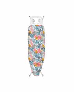 Tabla Para Planchar Estampado Hojas Tropical 142x38x89cm