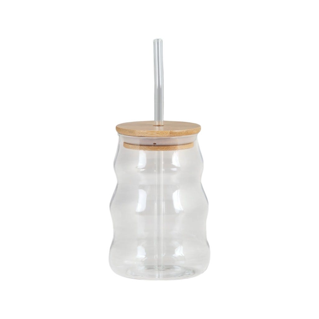 Vaso Con Pajilla 500Ml