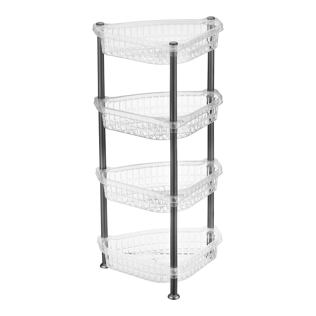 Estante Organizador De 4 Niveles 28X38X80CM