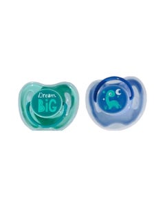 Set De Chupones 0-6M Ultra Soft Con Diseños Baby Look