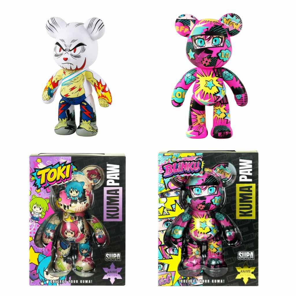 Figuras Coleccionables Kuma Paw 9.5" Anime Edition Surtidos