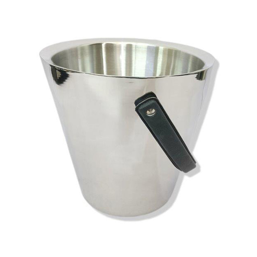 Hielera-Champaña Plateado 23X23Cm