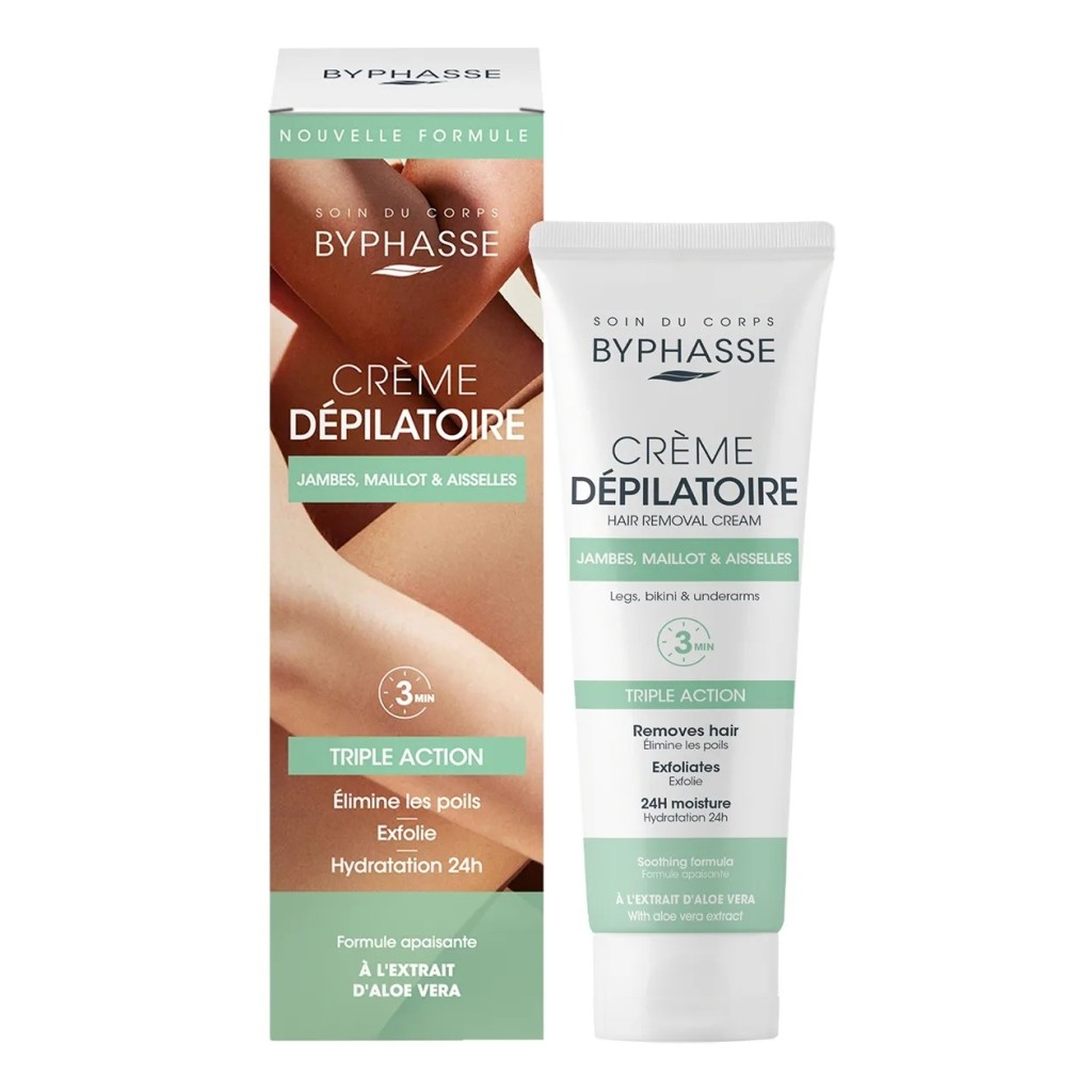 Crema Depilatoria Extracto De Aloe Vera 125Ml