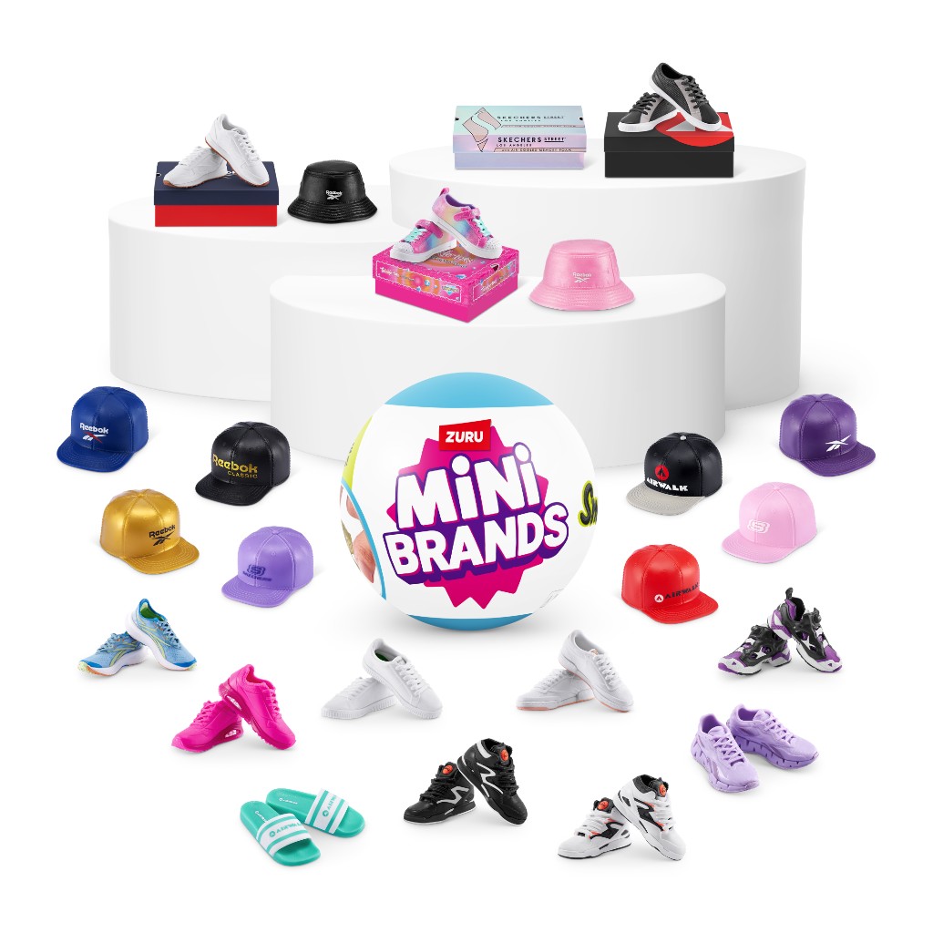 Cápsula De Mini Marcas De Zapatillas