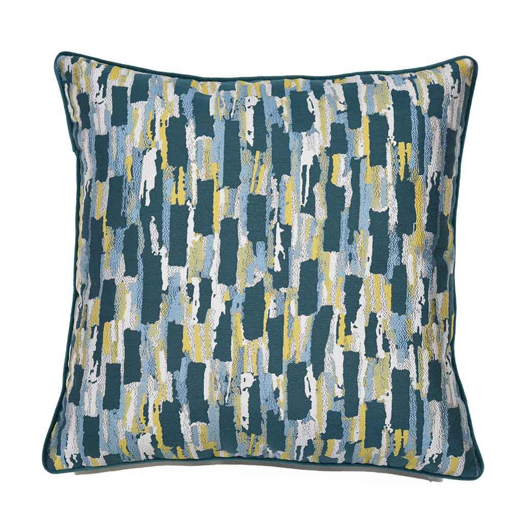 Cojín Con Estampado Verde 45X45Cm