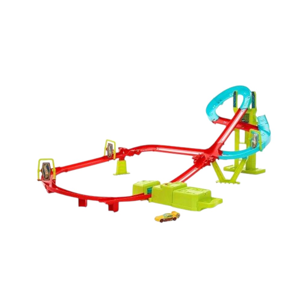 Hot Wheels Pista Circuito Doble Loop