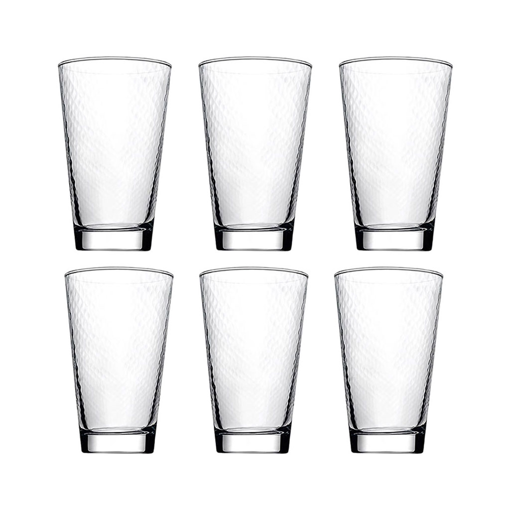 Set 6pzs De Vaso 390ml Petek Pasabahce