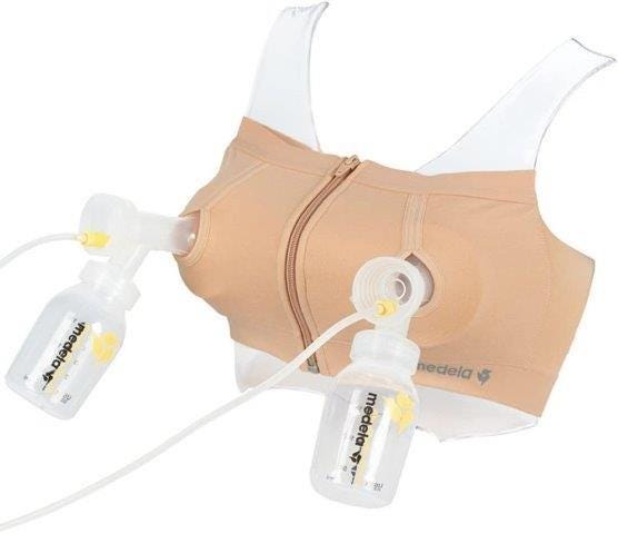 Sujetador Con Extractor De Leche De Medela Nata - S