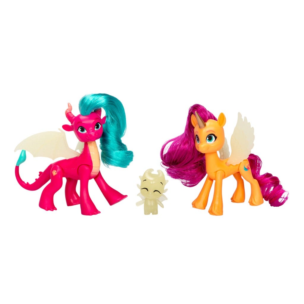 My Little Pony Sorpresa Fluorescente De Dragón
