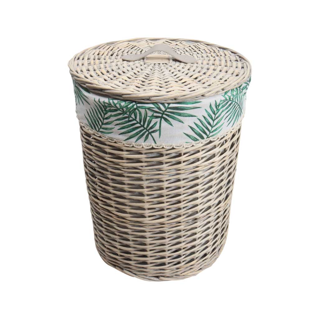 Cesta de Almacenamiento Diseño Redondo 37X37X45CM/15X15X18IN