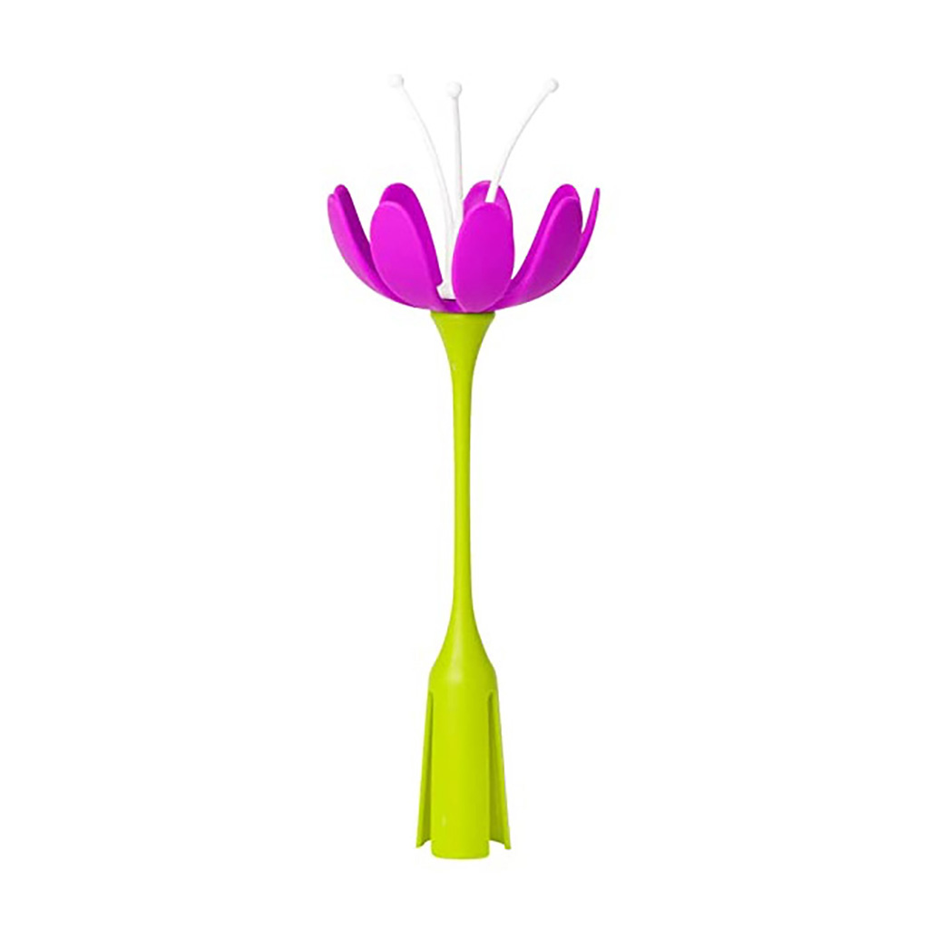 Accesorio para biberones flor rosada Boon