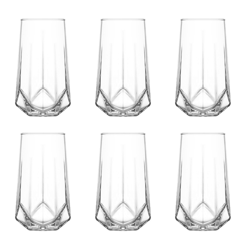 Set 6 Pcs De Vasos Para Cocktail 460Ml