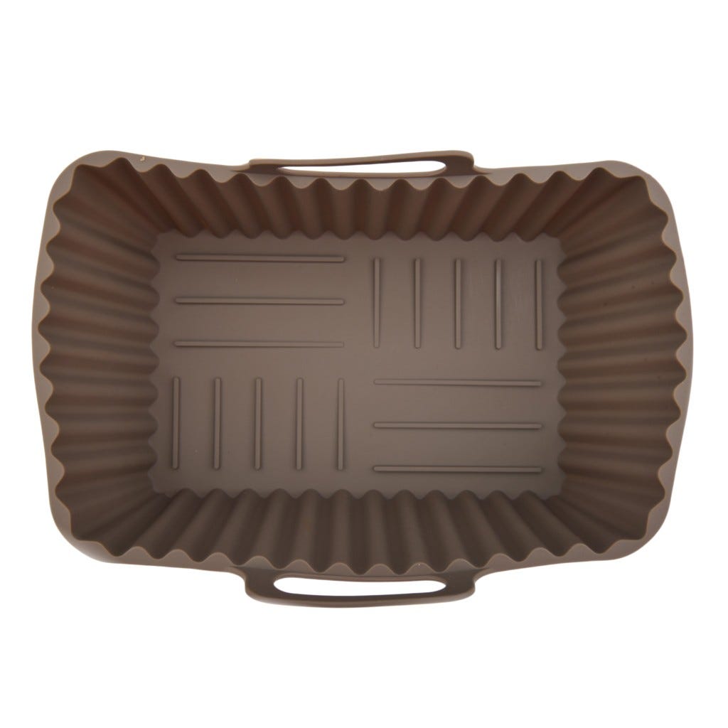 Canasta Para Freidora De Aire Gris 21X15X8Cm