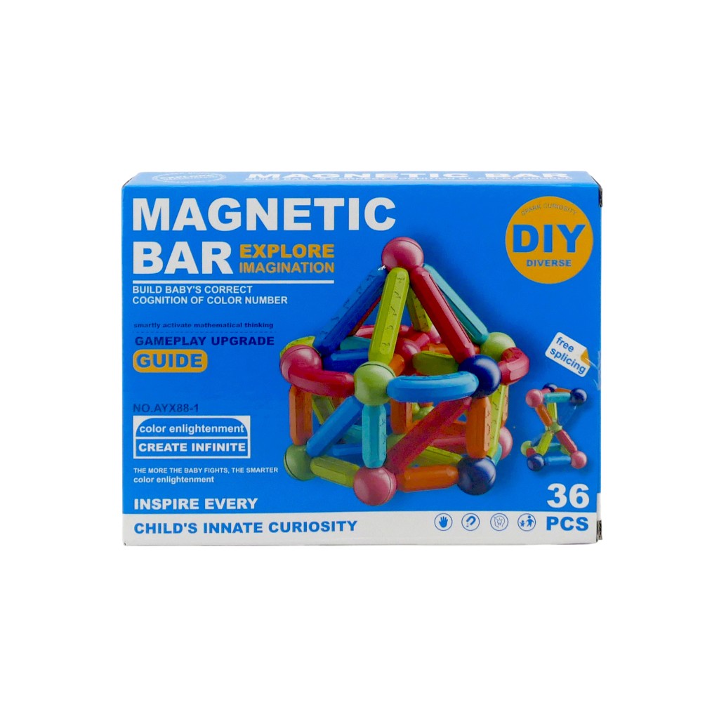 Set Mágnetico De Construcción 36Pzas
