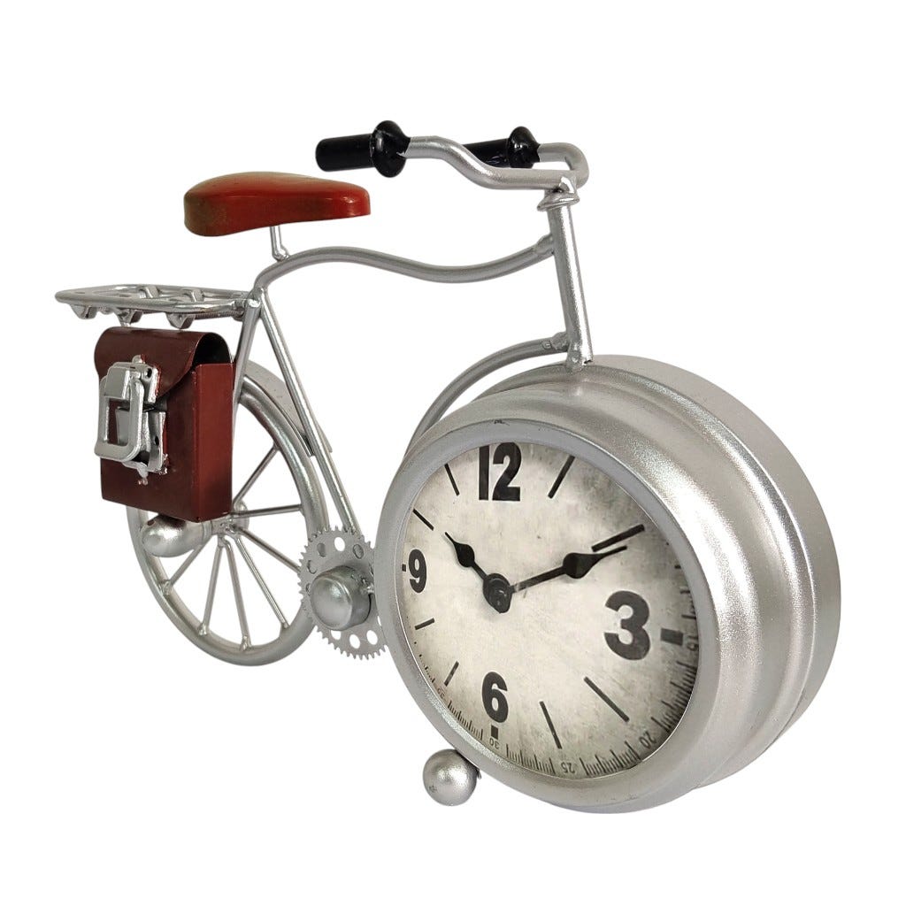 Reloj Bicicleta De Pared 27.5x6.5x18cm