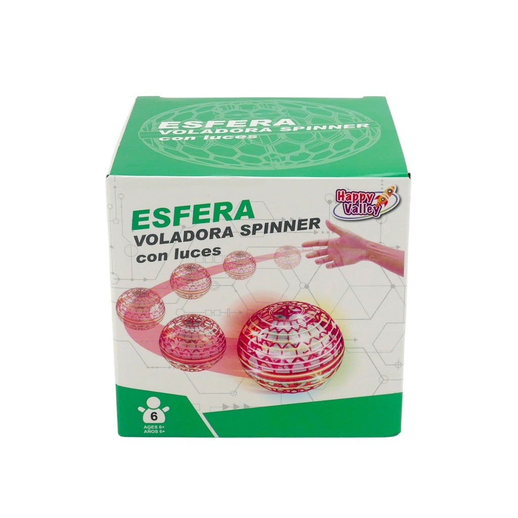 Esfera Voladora Spinner Con Luces