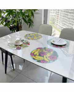 Individual Redondo Estampado De Frutas Surtido 36.5cm