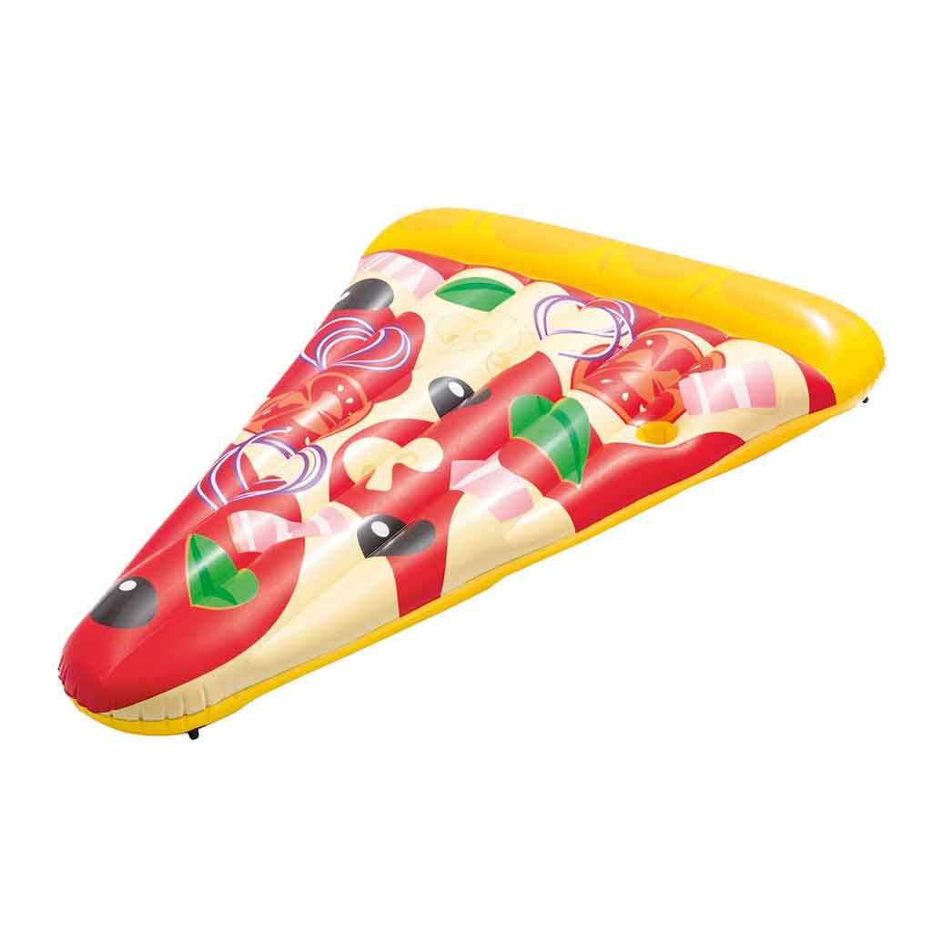 Colchón Inflable Forma De Pizza
