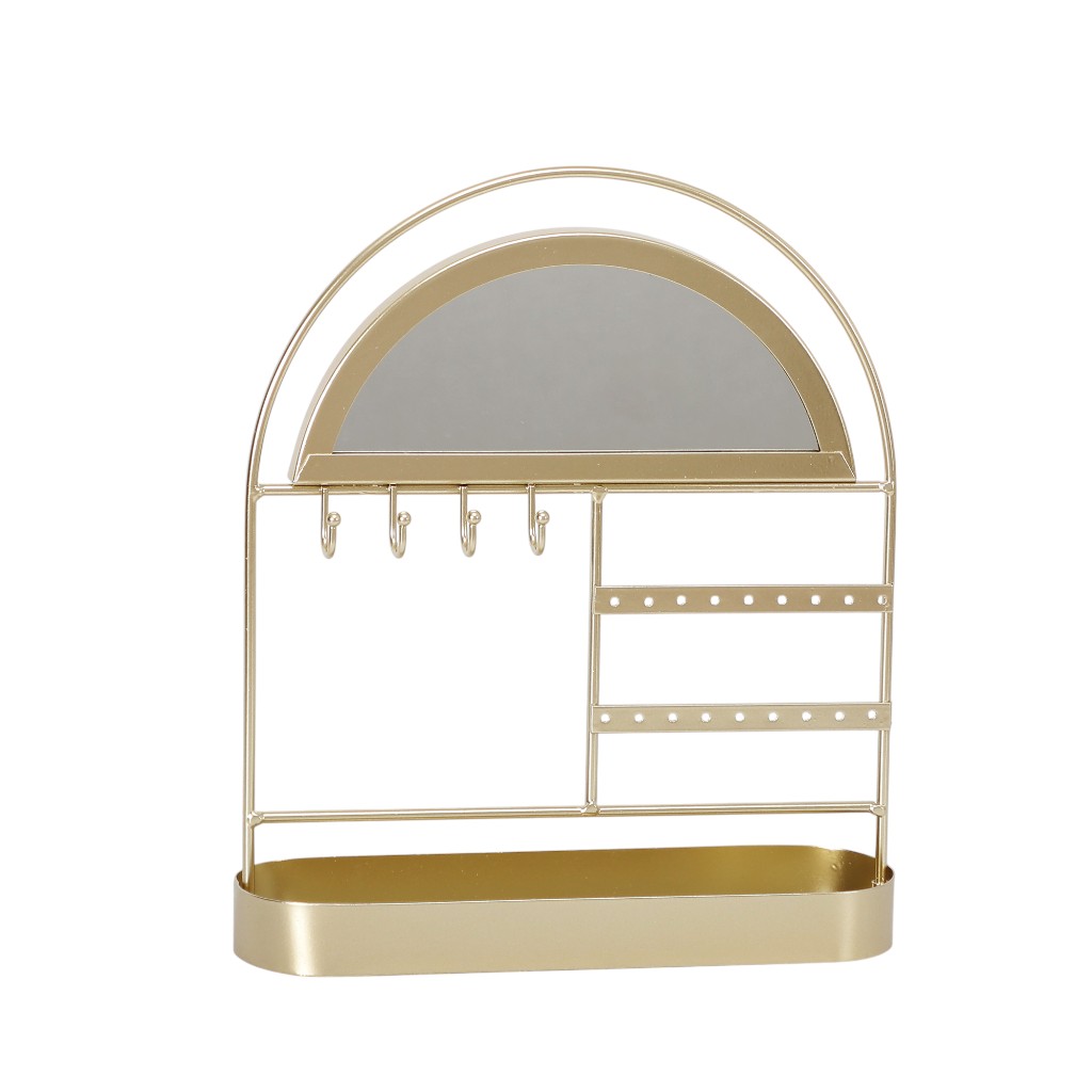 Organizador De Joyas Con Espejo 23.5X7X27Cm