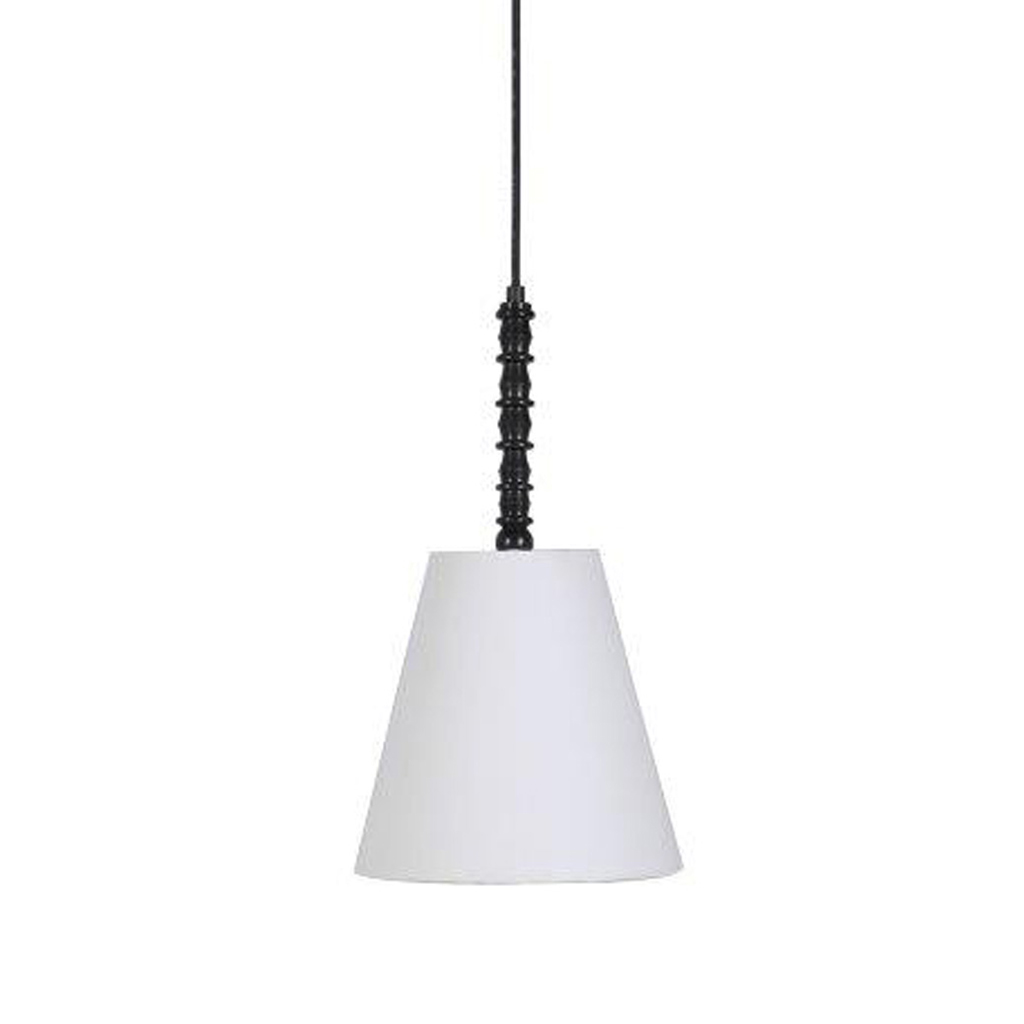 Lámpara De Techo Blanca 26X44Cm