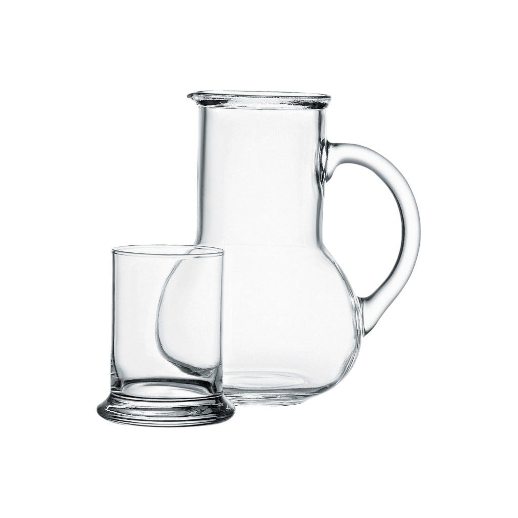 Jarra 1 L Y Vasos Oasis Set 7 Pzas