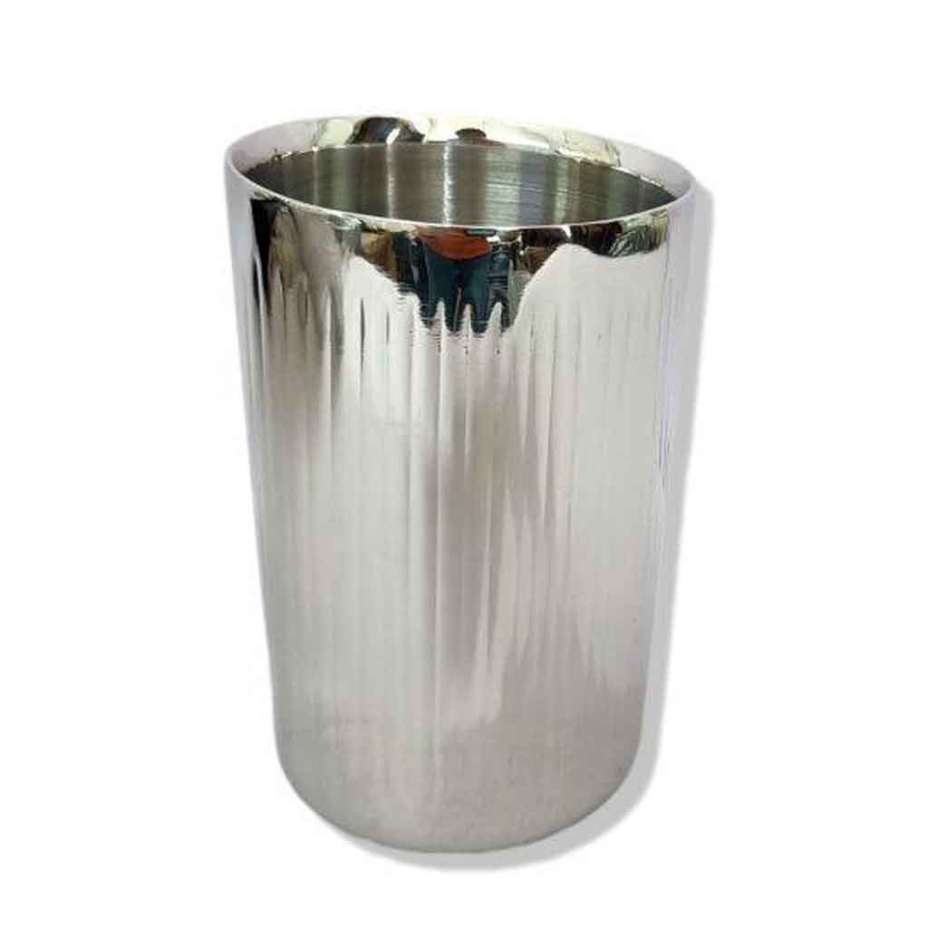 Hielera-Vino Plateado 12X19Cm