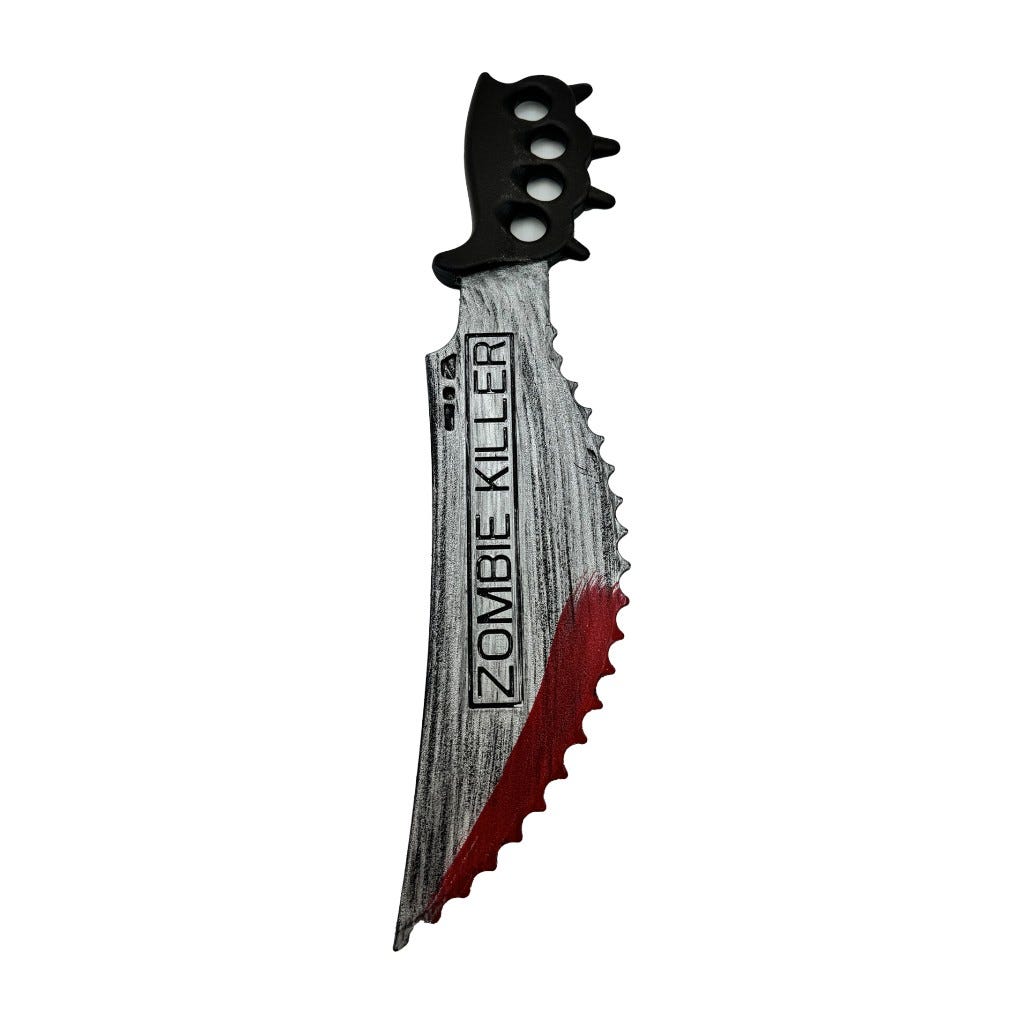 Cuchillo De Nudillos De Halloween 50x11cm - Aliss