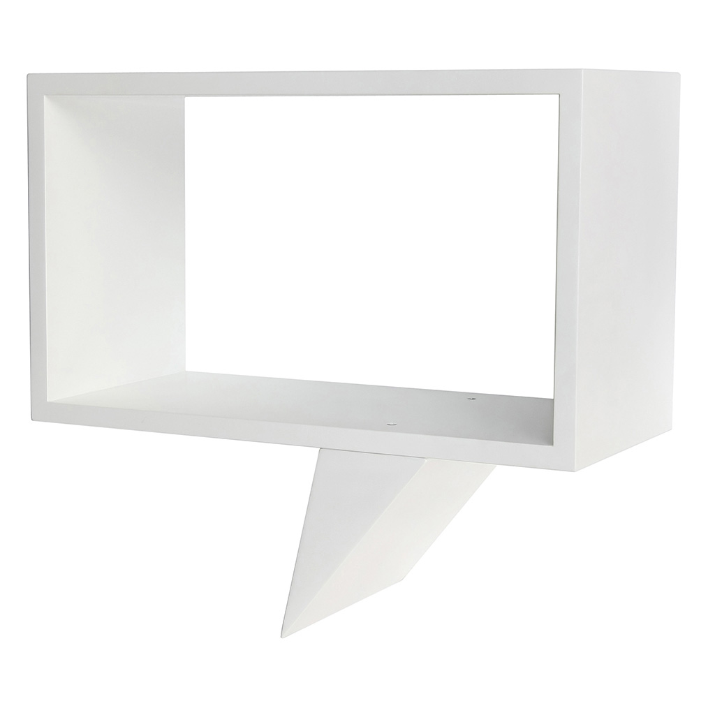 CUBO DE PARED BLANCA 50X23X46CM