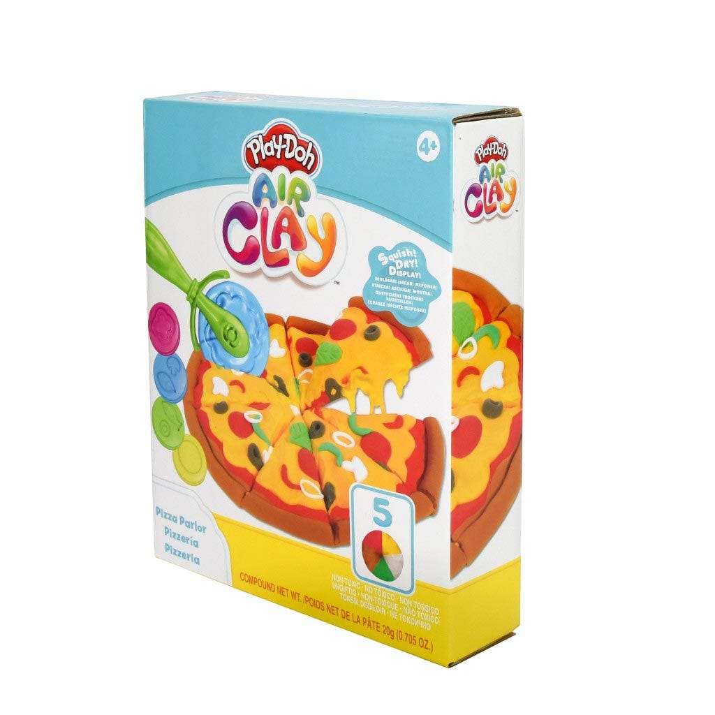 Play-doh Air Clay Set Plastilina Pizzería Con Accesorios