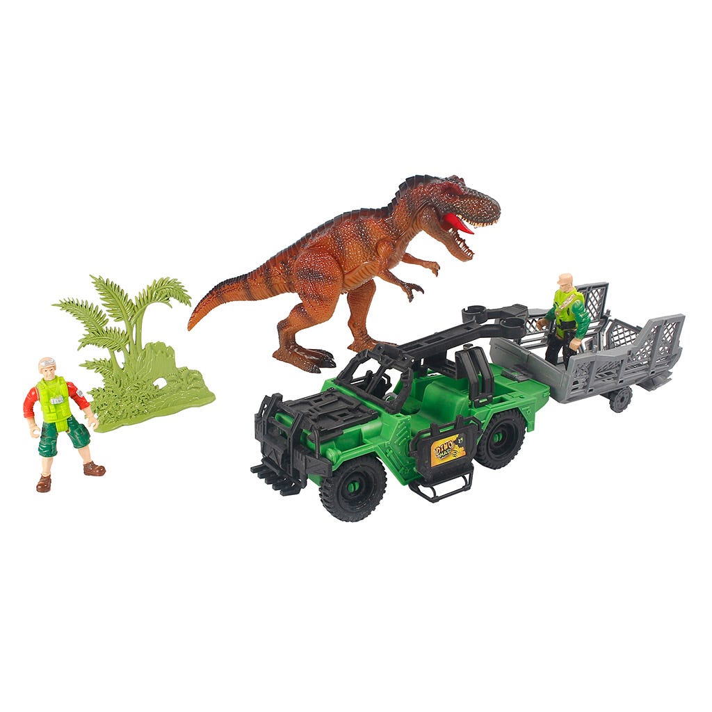 Set de dinosaurios con luz y sonido Dino Mat