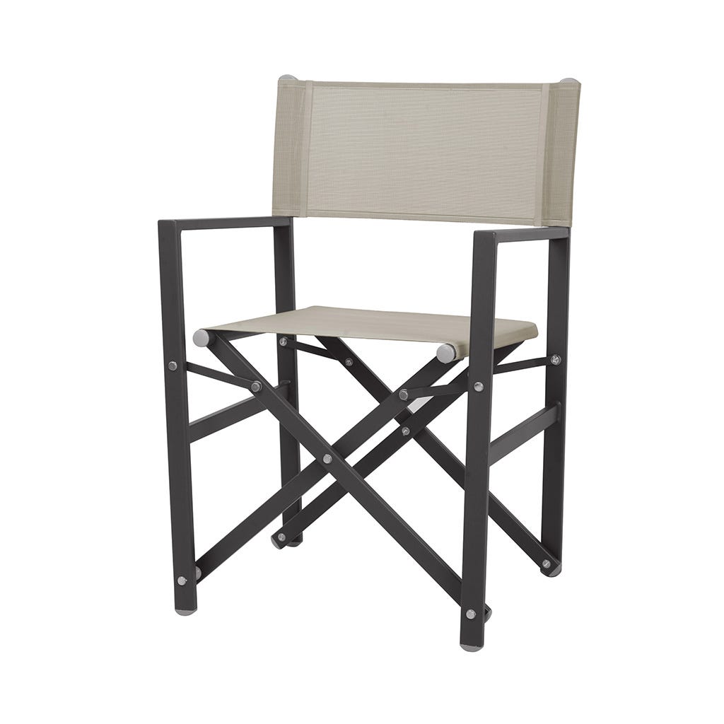 Silla Director Gris Cathy 55X45X86Cm
