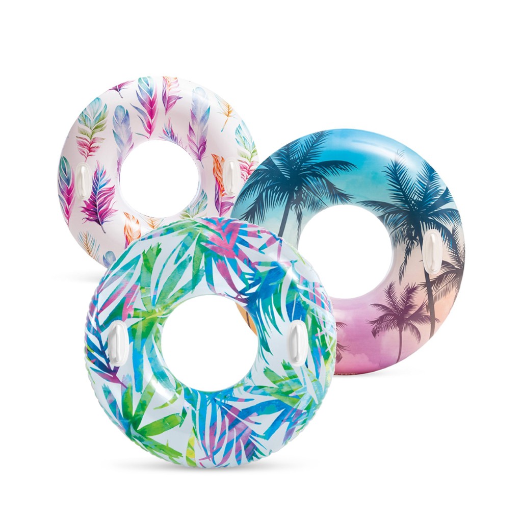 Flotador Intex Tubo Grande Transparente