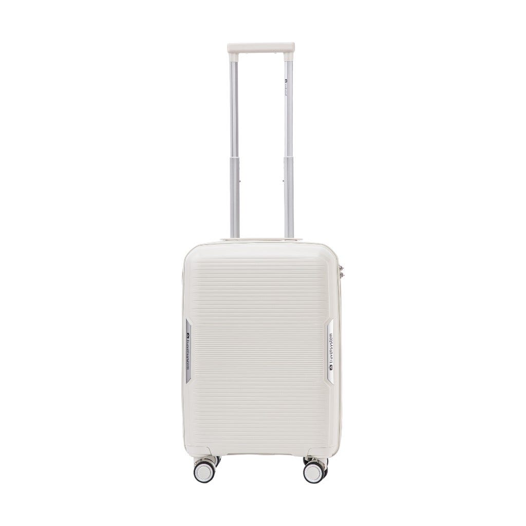 Maleta De Viaje 28"Dbl Ruedas Blanca